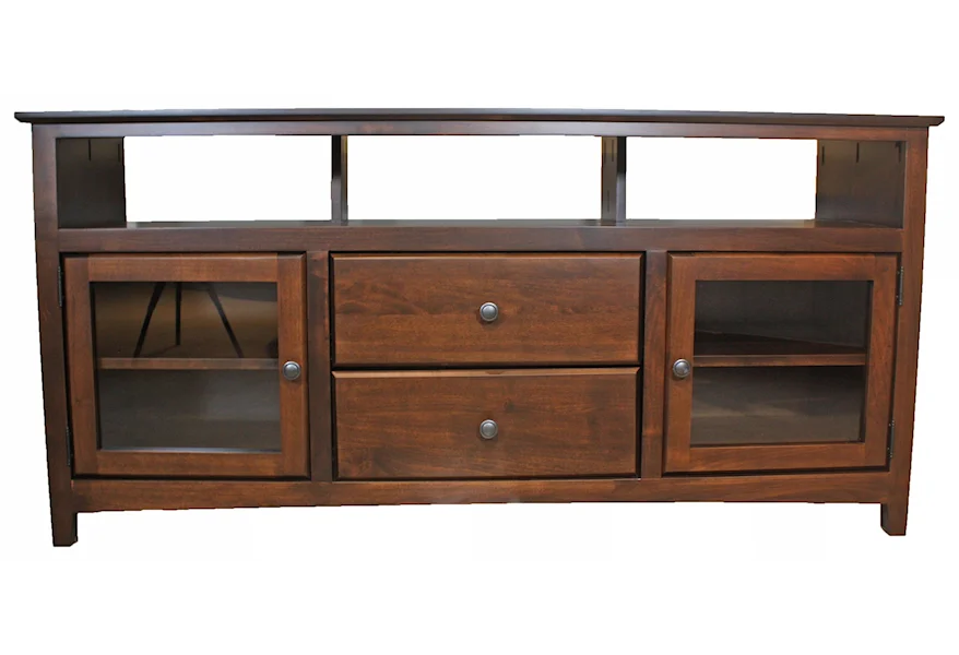 Shaker Entertainment Entertainment Console with Sound Bar Opening by Archbold Furniture at Esprit Decor Home Furnishings